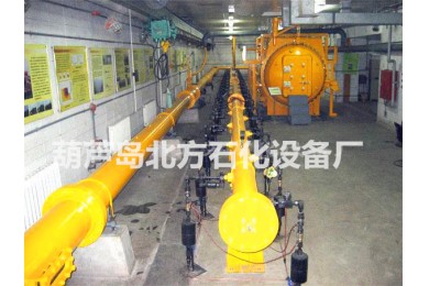 多相爆轟、爆炸試驗裝置（大型激波管）